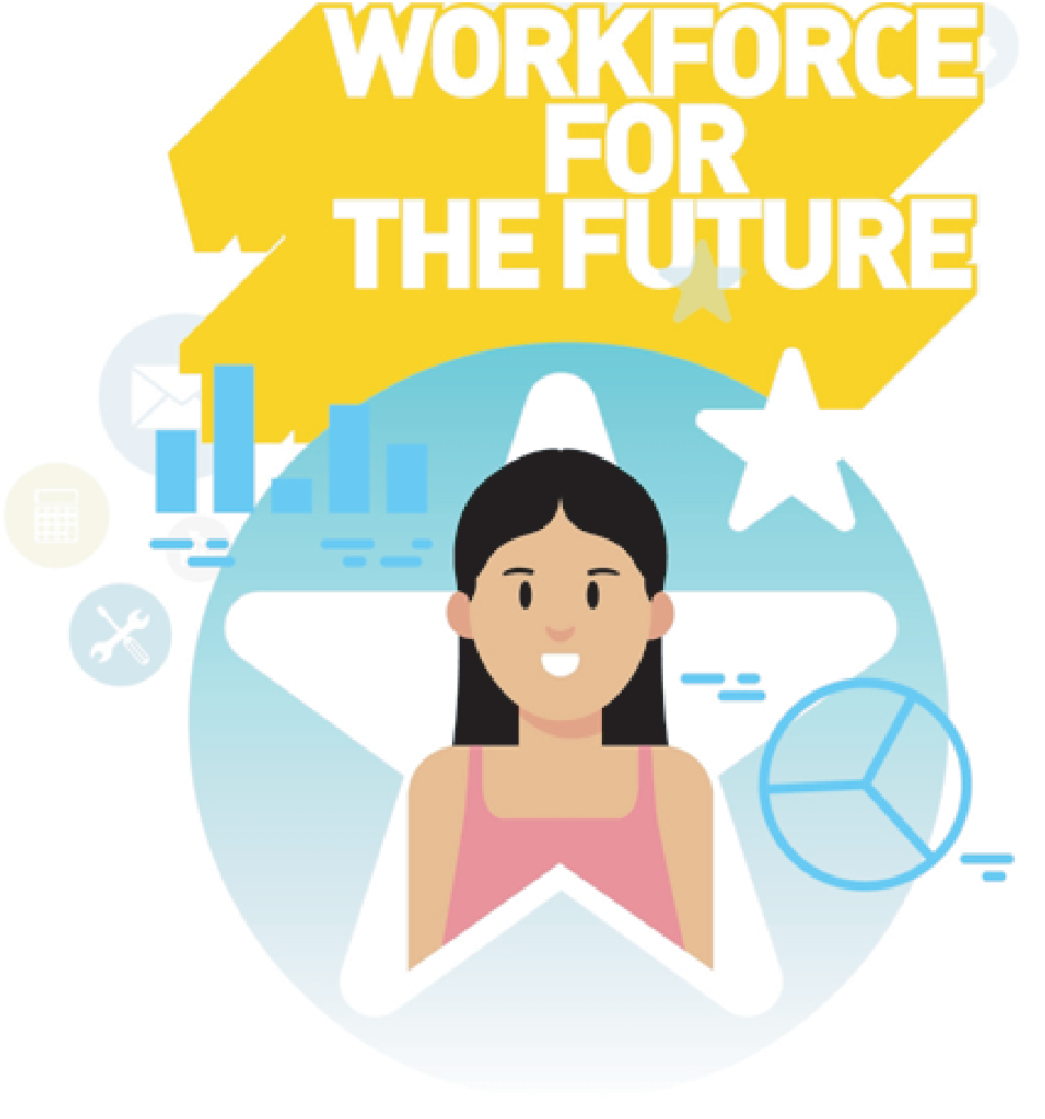 working for the future logo