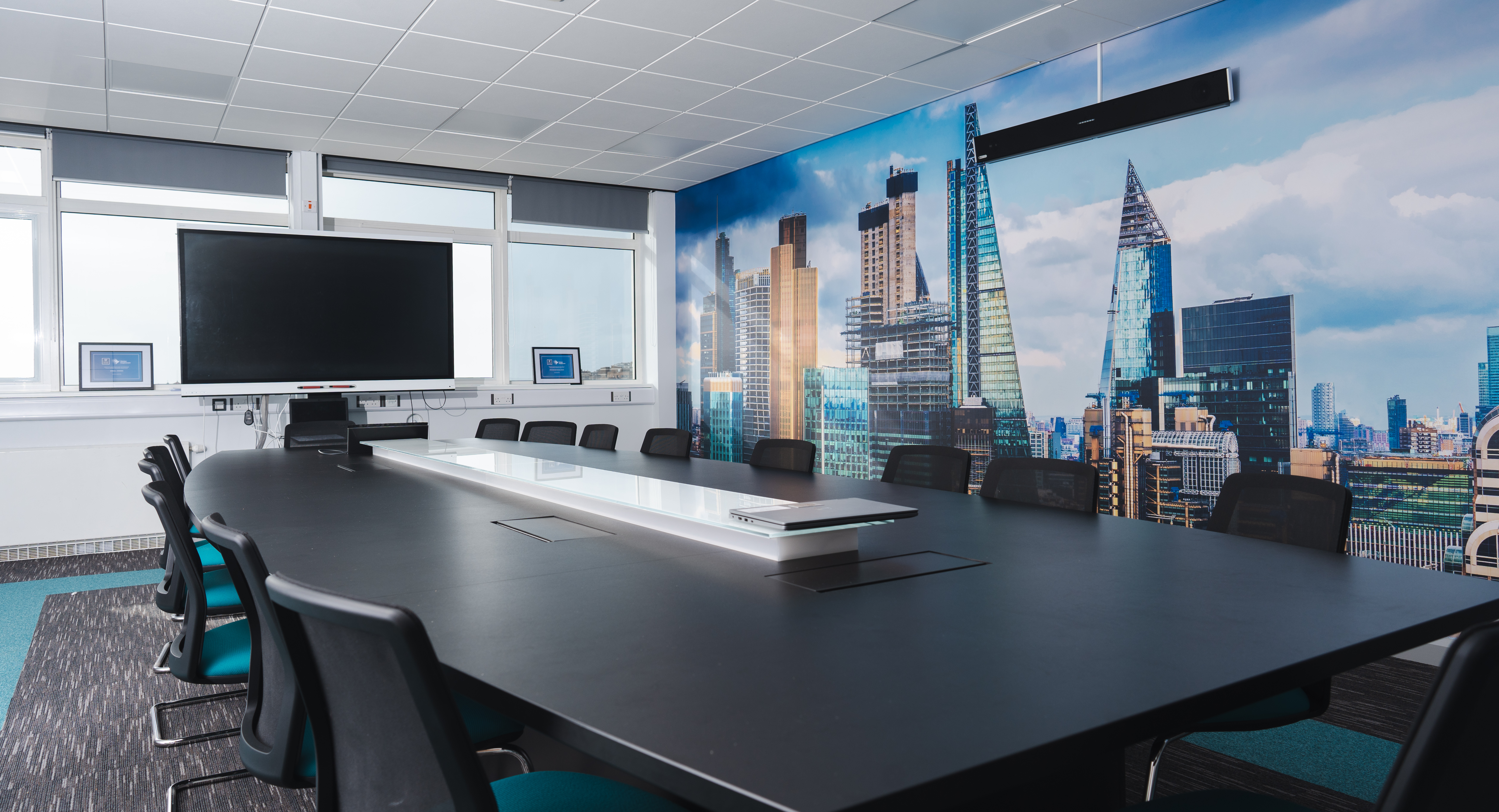 business boardroom facility at knightstone campus in weston college