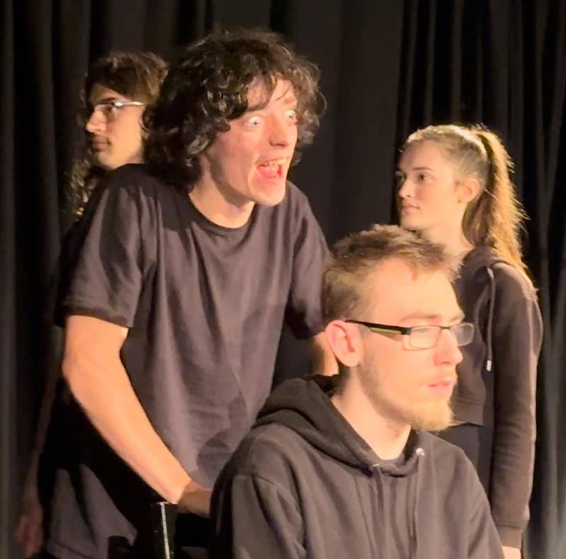 Students performing at Wintertainment Showcase