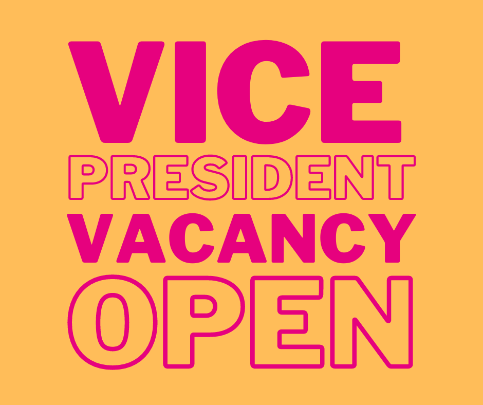 Vice President Vacancy Open