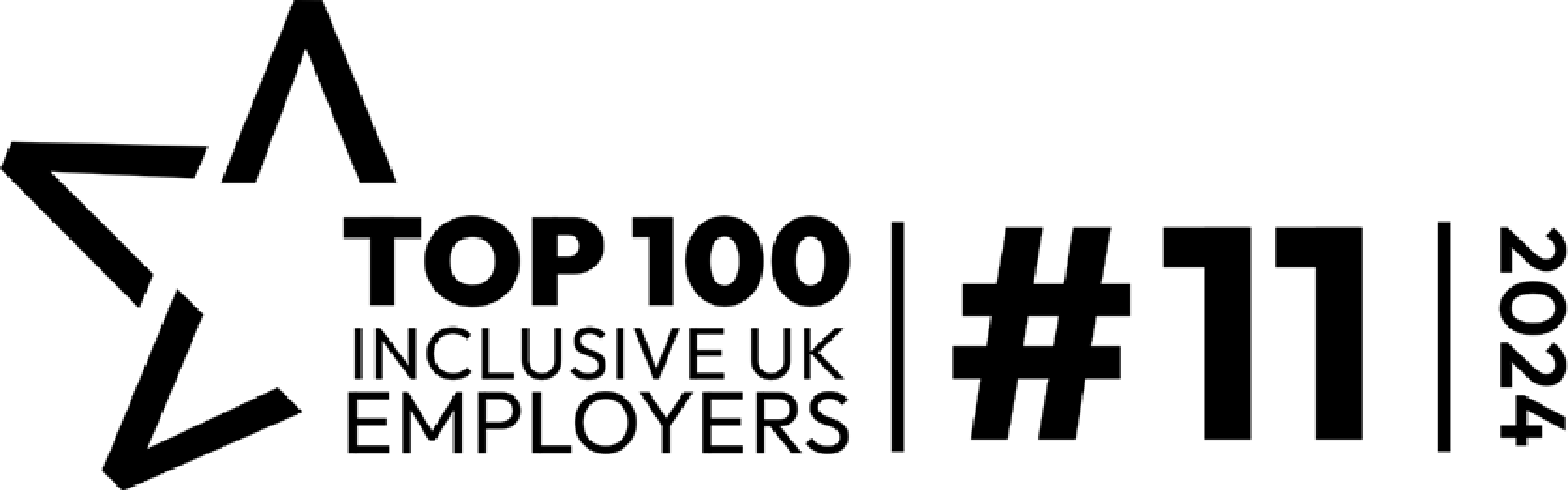 #11 in
        the UK’s Top 100 Inclusive
        Employers logo