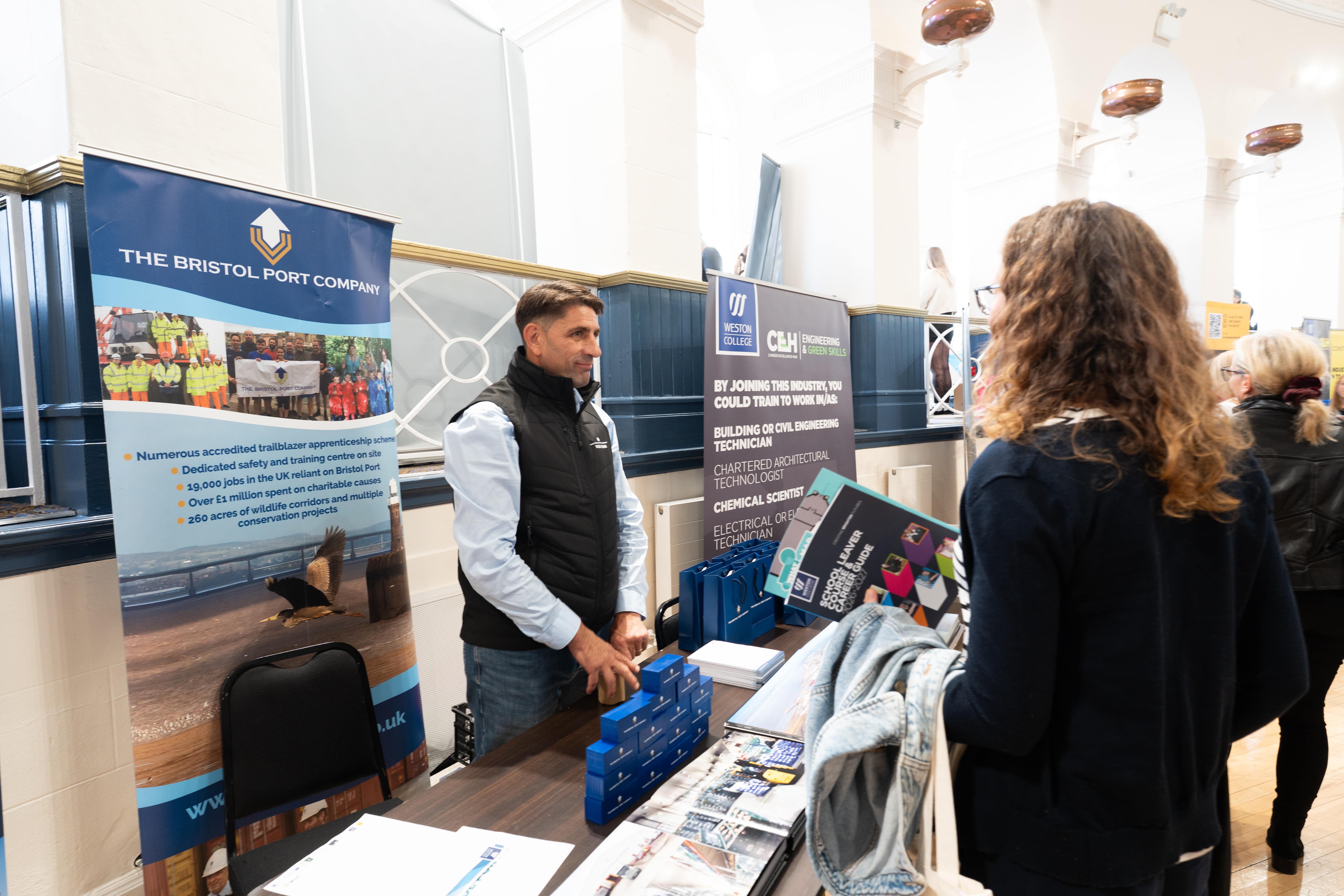 Bristol Port Company speaking to learners