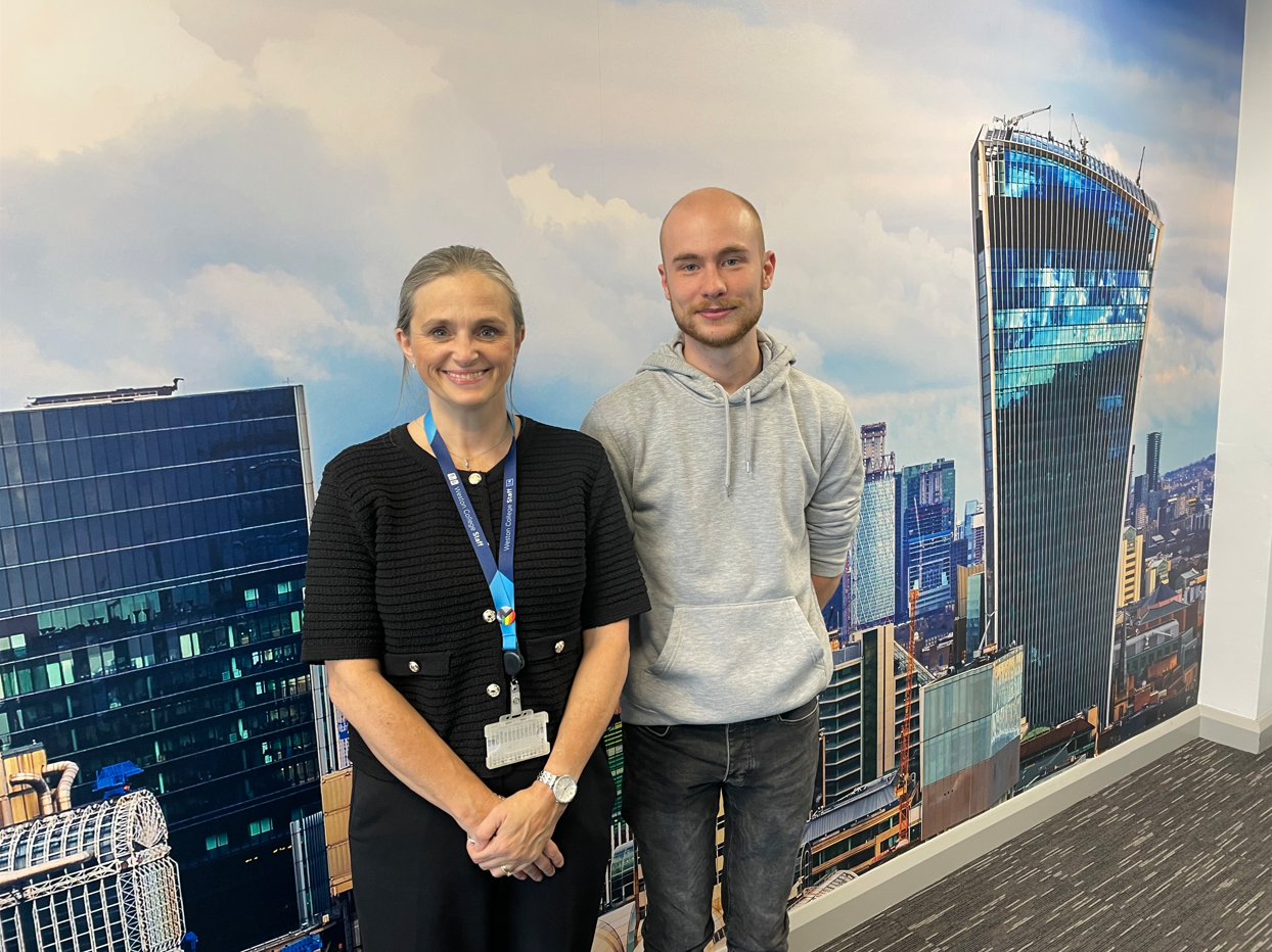 Former Student, Ollie, Discusses T Level Journey at Lloyds Banking Group