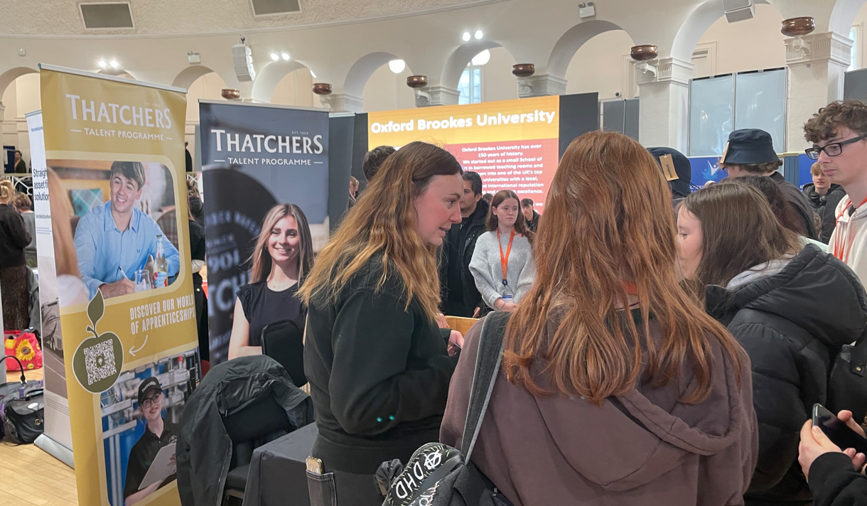 Learners engaging with Thatchers