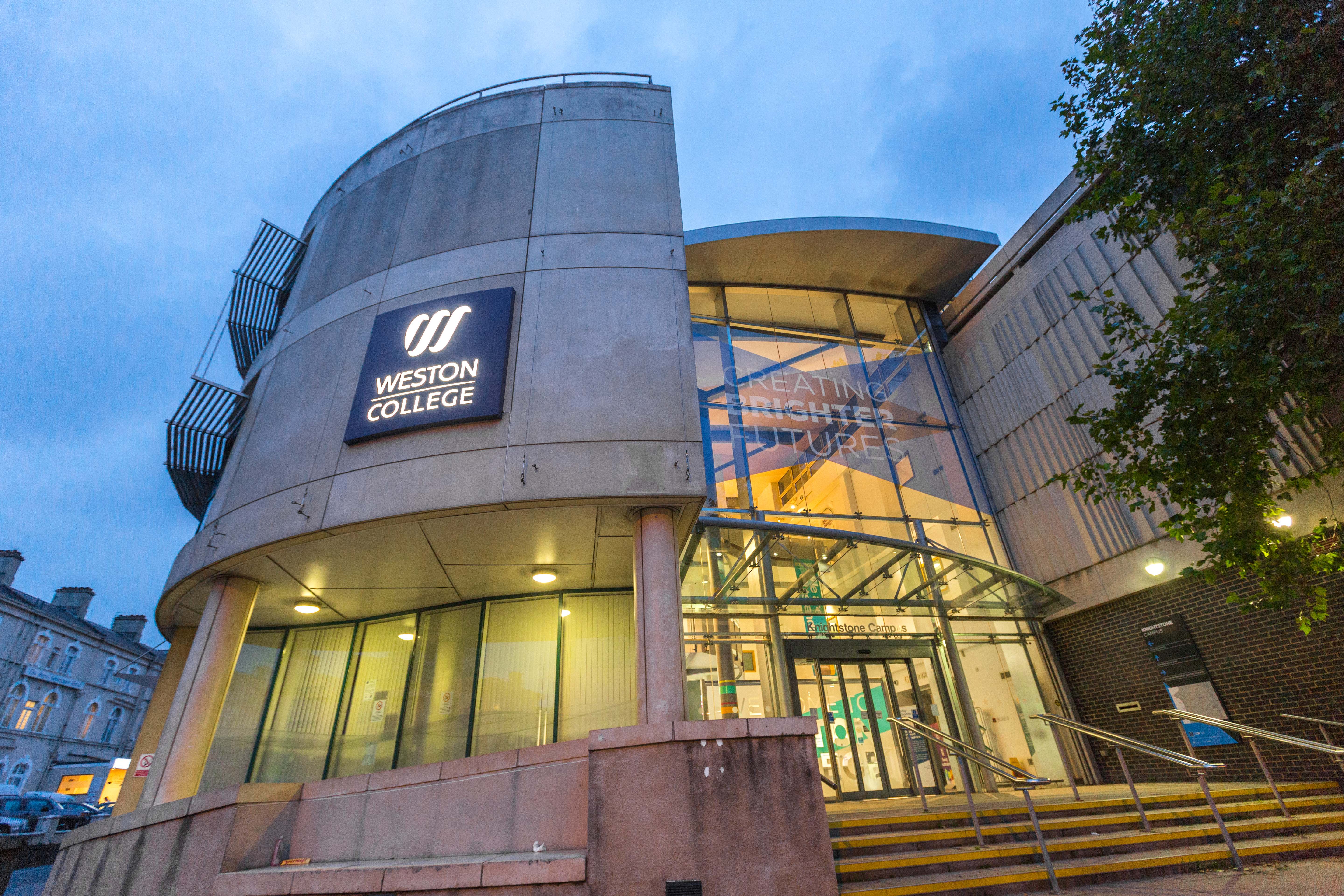 Weston College Shortlisted for Two National Awards