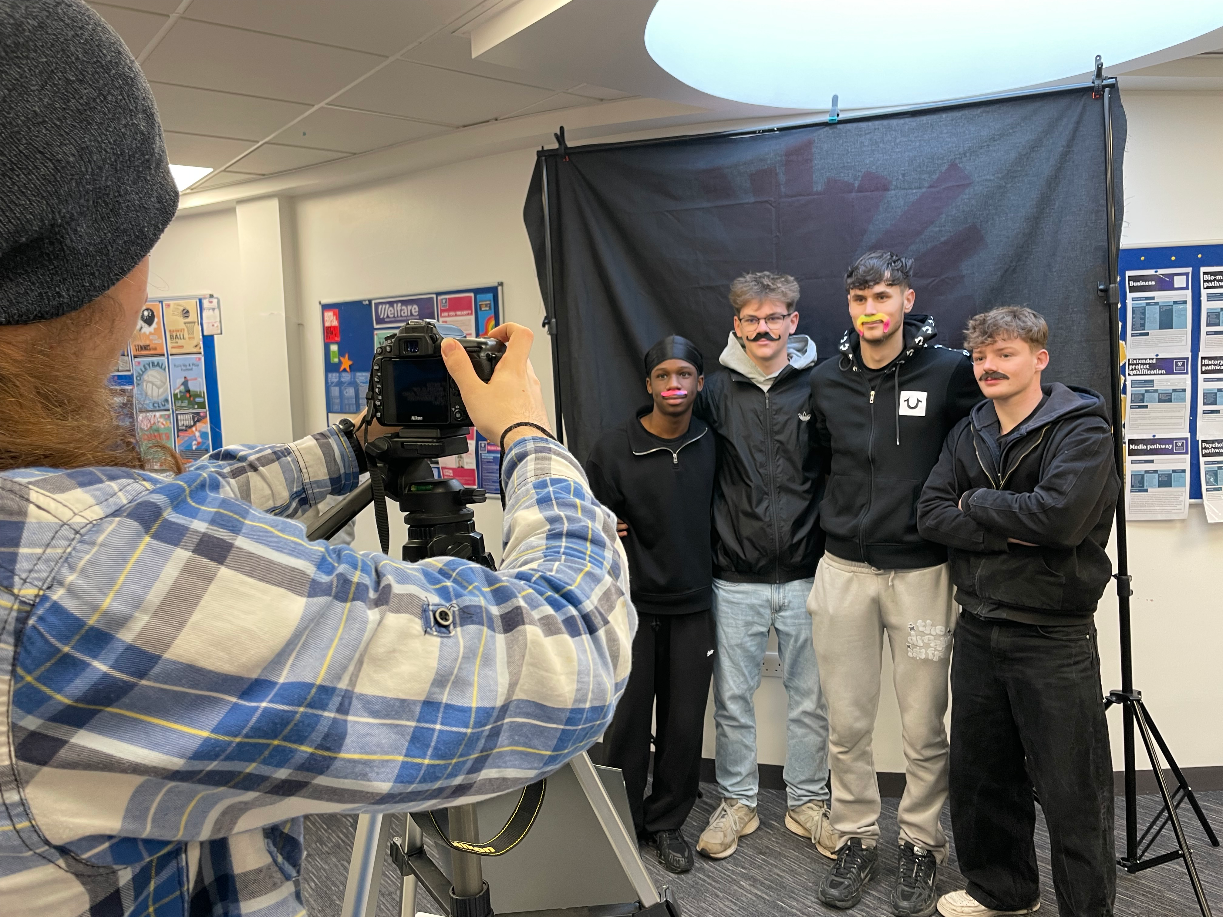 Sixth Form Students Raise Money for Prostate Cancer During Movember