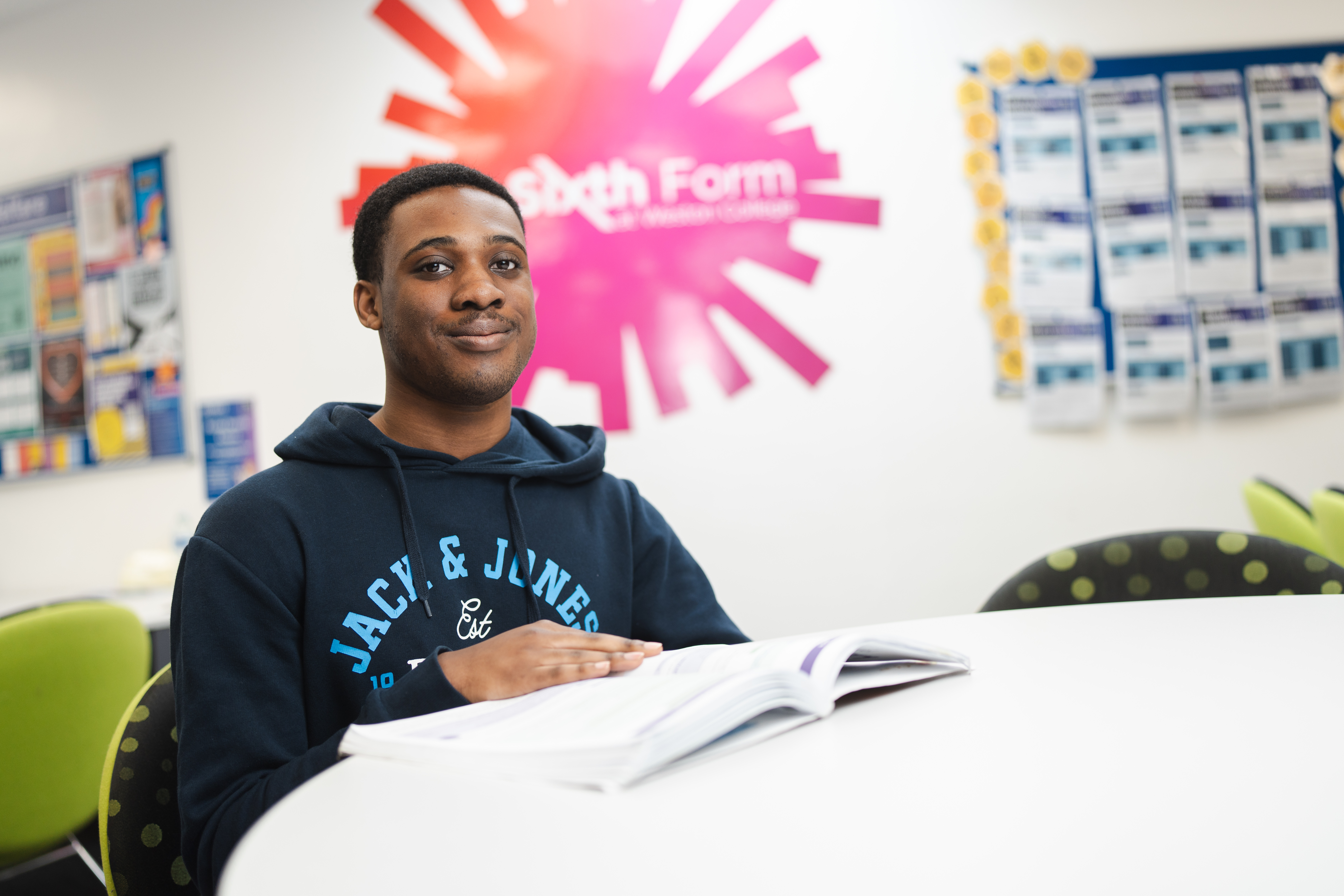 boy sitting at a desk