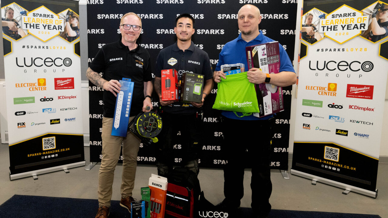 Electrical Apprentice, Marcus, Wins the SPARKS South West Regional Competition
