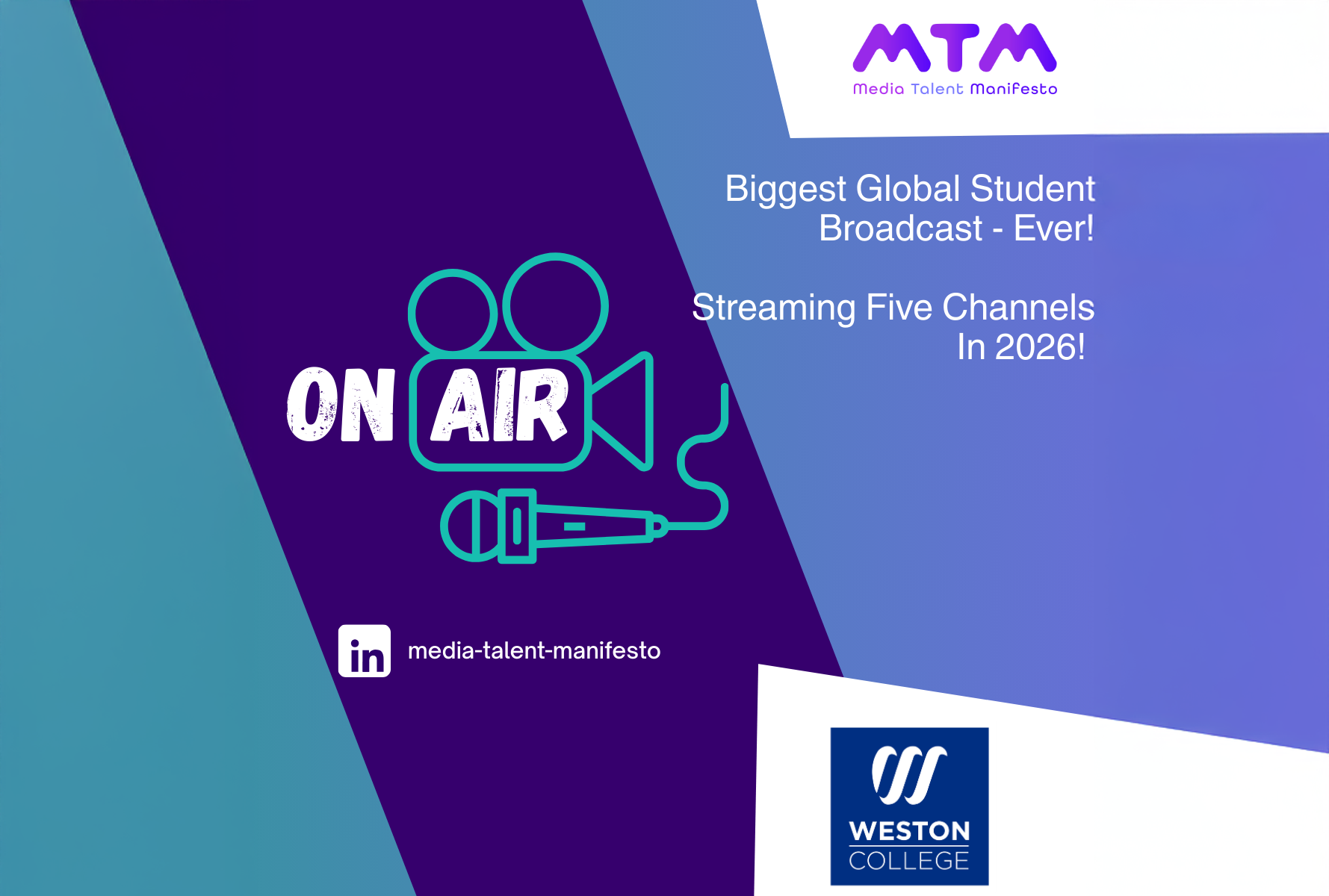 Media Students to Take Part in the Upcoming Global On Air Broadcast