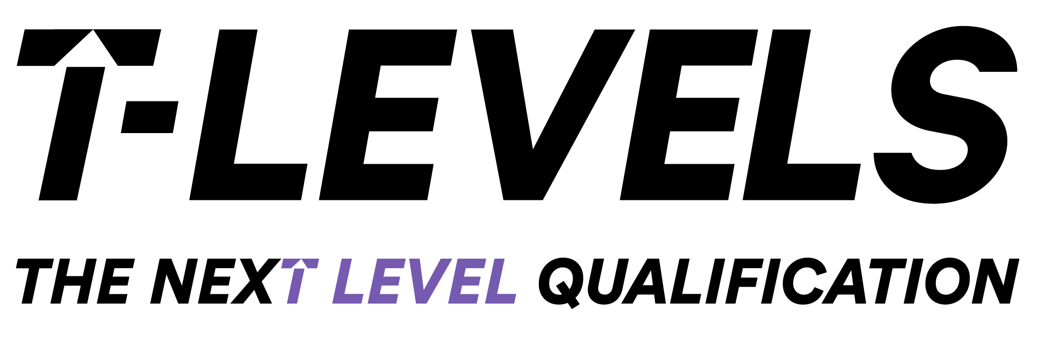 T-Level logo - the next level qualifications 