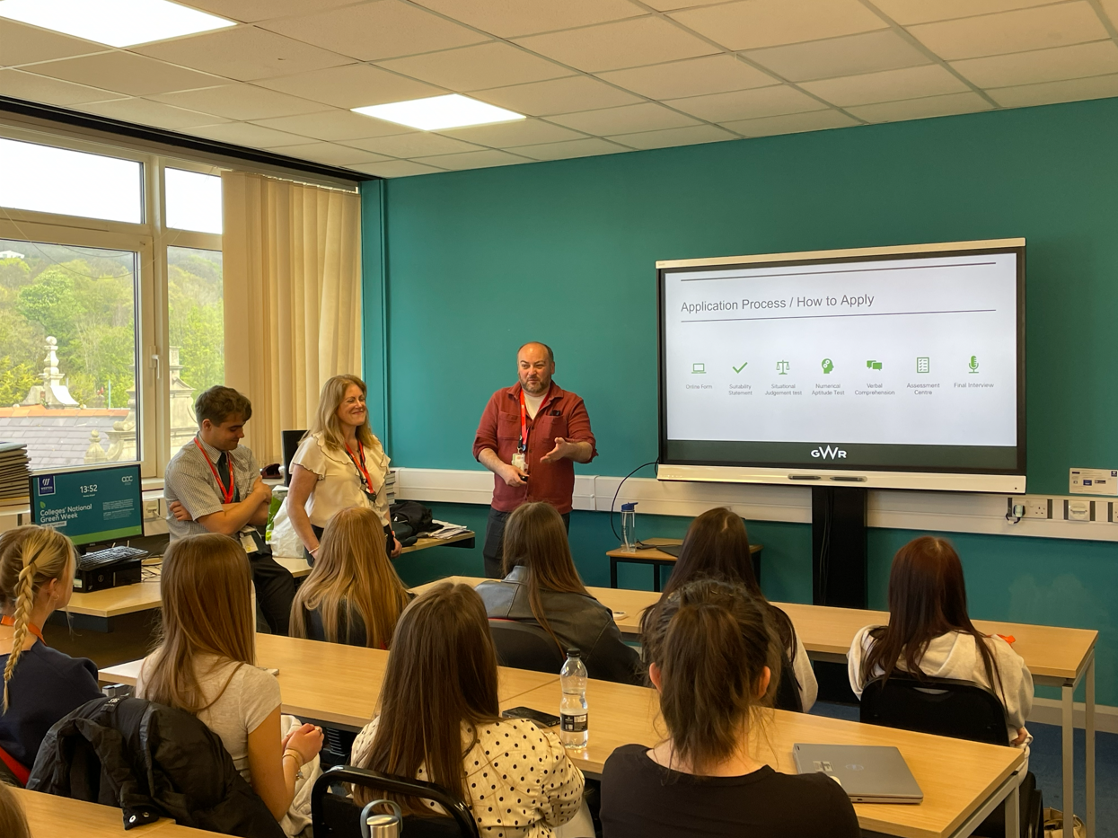 GWR Deliver Guest Lecture to Travel and Tourism Students 