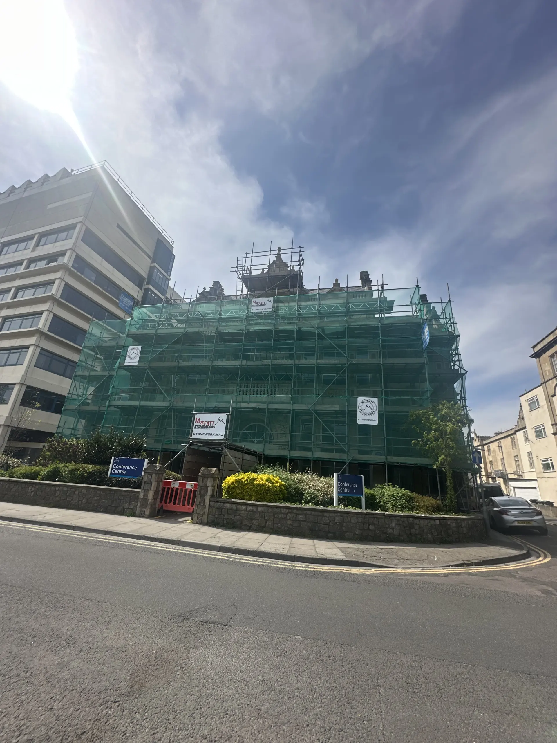 Historic Conference Centre Undergoes Restoration to Protect Its Future