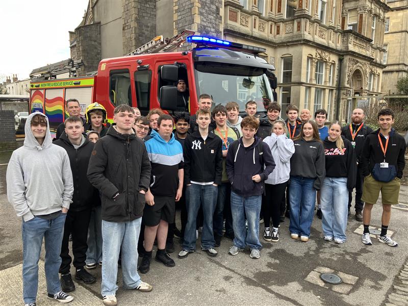 Avon Fire and Rescue Visit our Protective Services Students