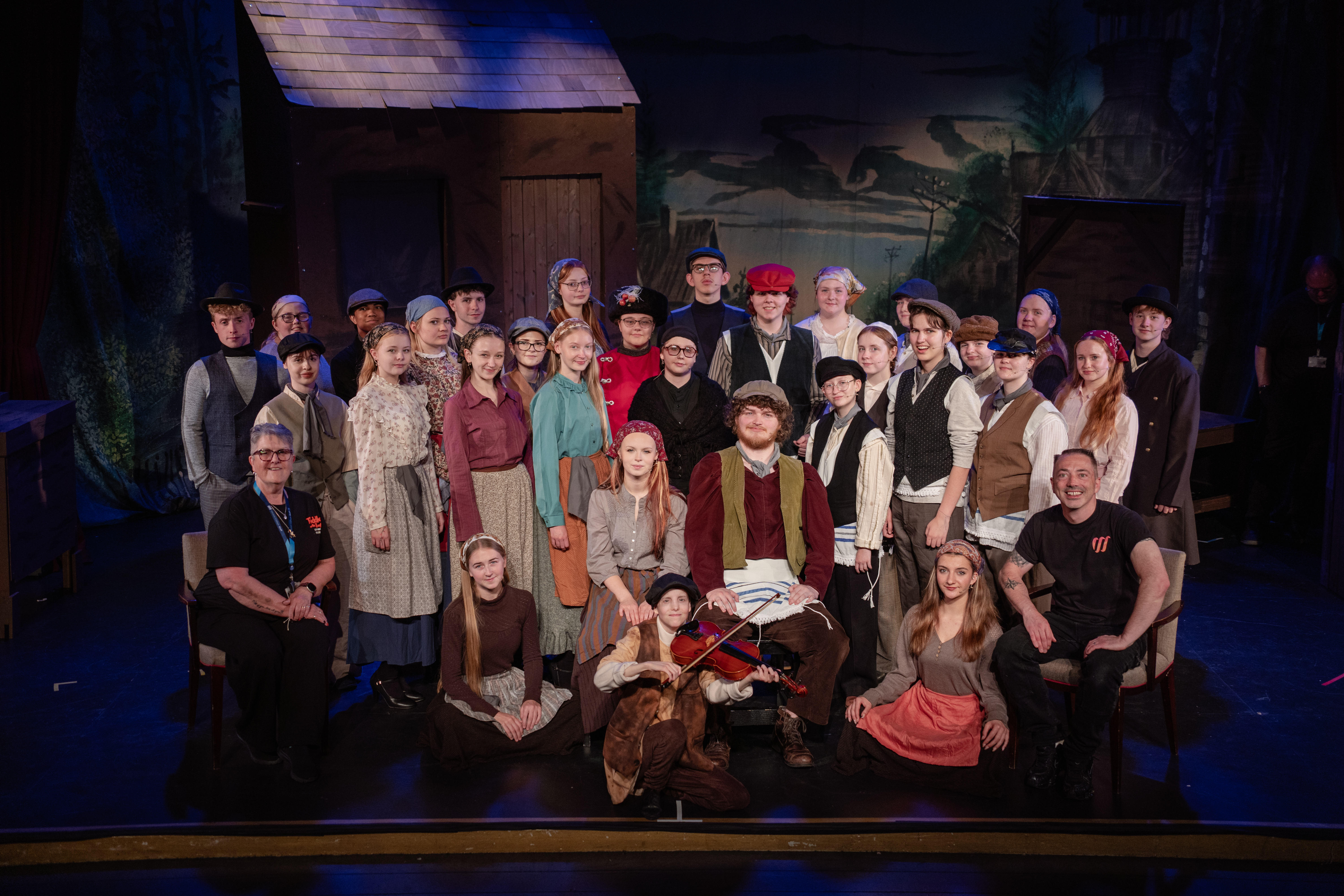 Performing Arts Students Successful Production of Fiddler on the Roof Jr.