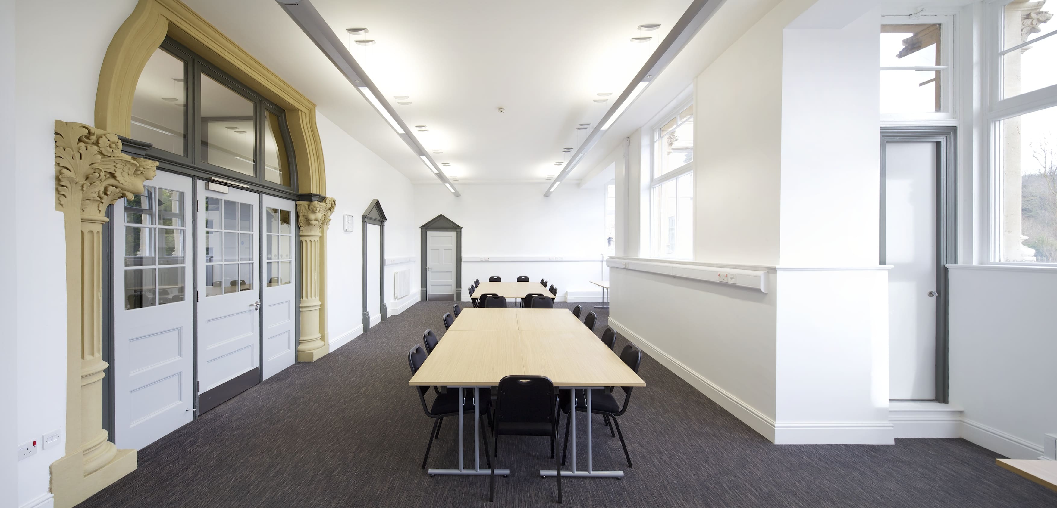 board room inside conference center