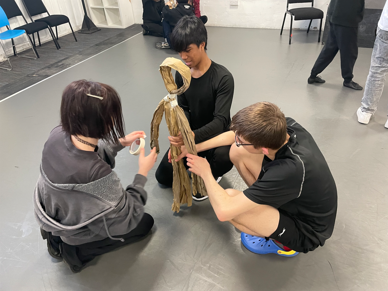 Bristol Hippodrome Delivers Hands-on Workshop to Performing Arts Students