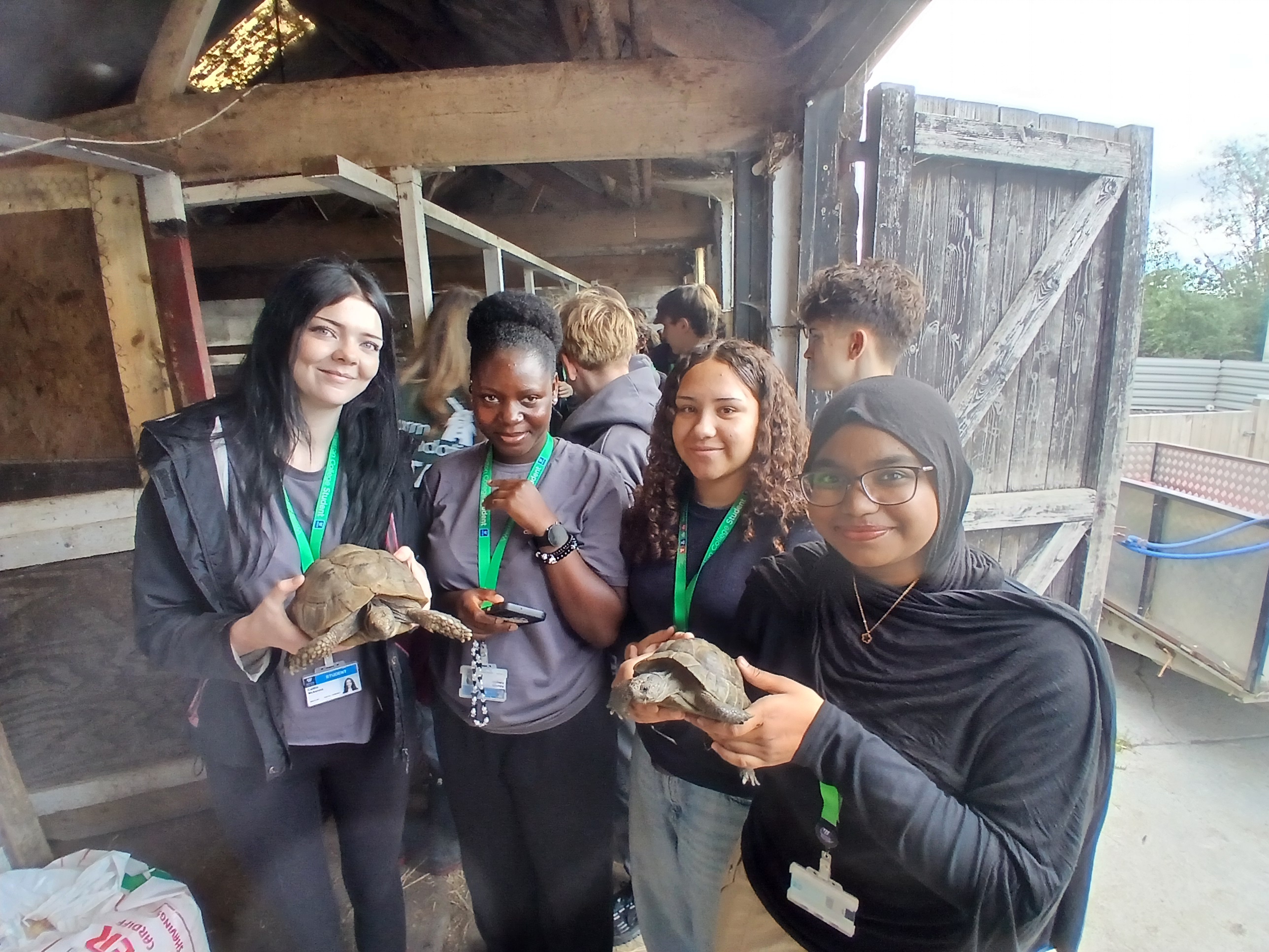 T Level Learners Enjoy Team-Building Day at Farm Foundations