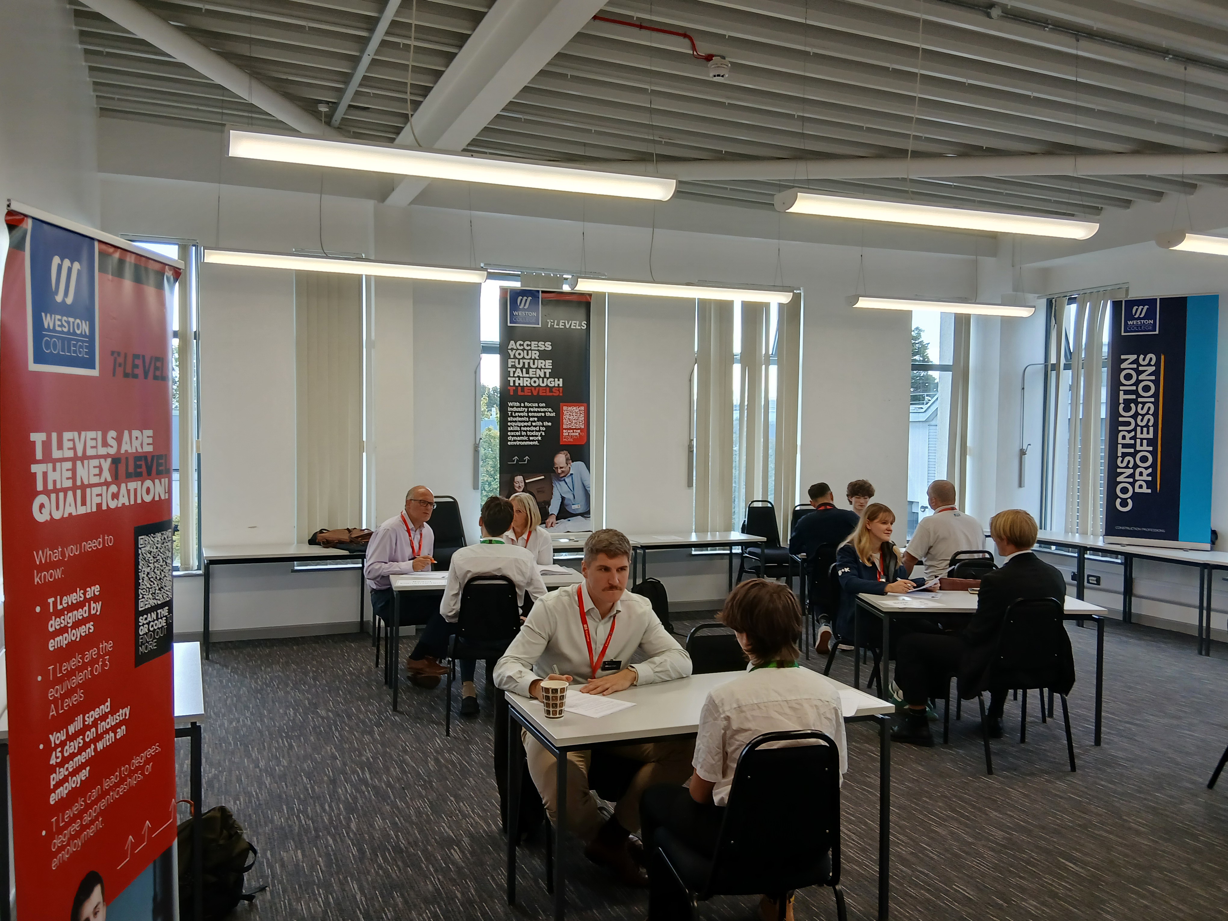 Construction Professions Annual T Level Speed Interview Day