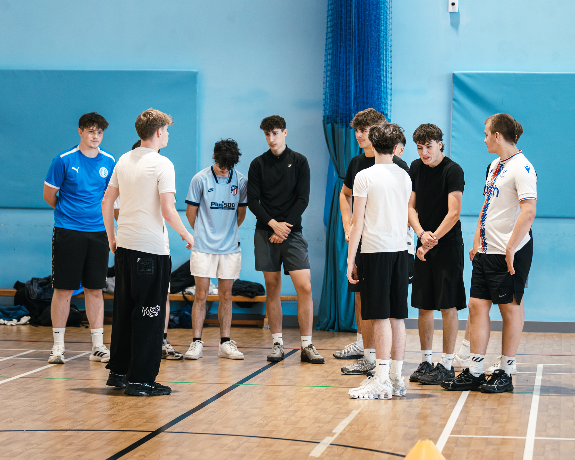 Students taking part in Weston Sports Academies