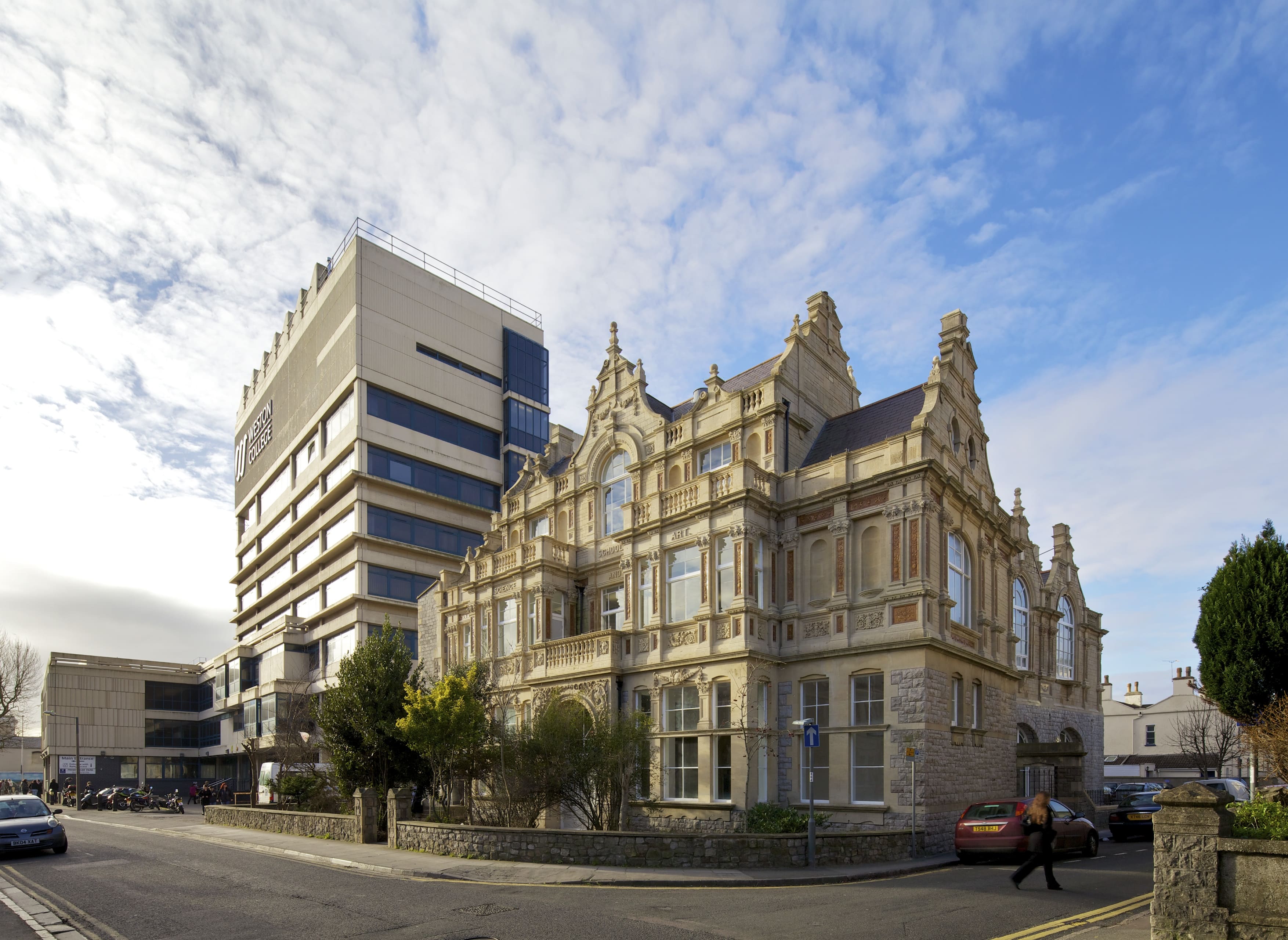 exterior of the conference centre