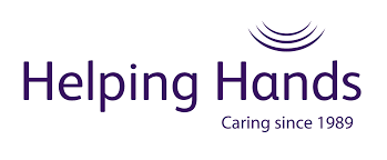 Helping Hands, Caring since 1989 logo