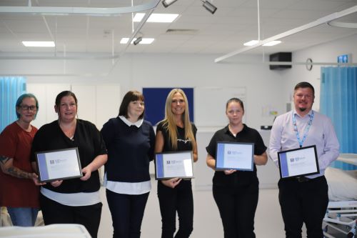 employers holding certificates in SIM room
