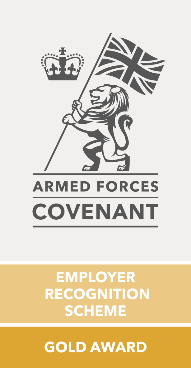 armed forces covenant gold award logo