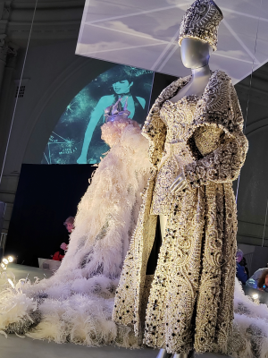 dress on display at DIVA exhibition