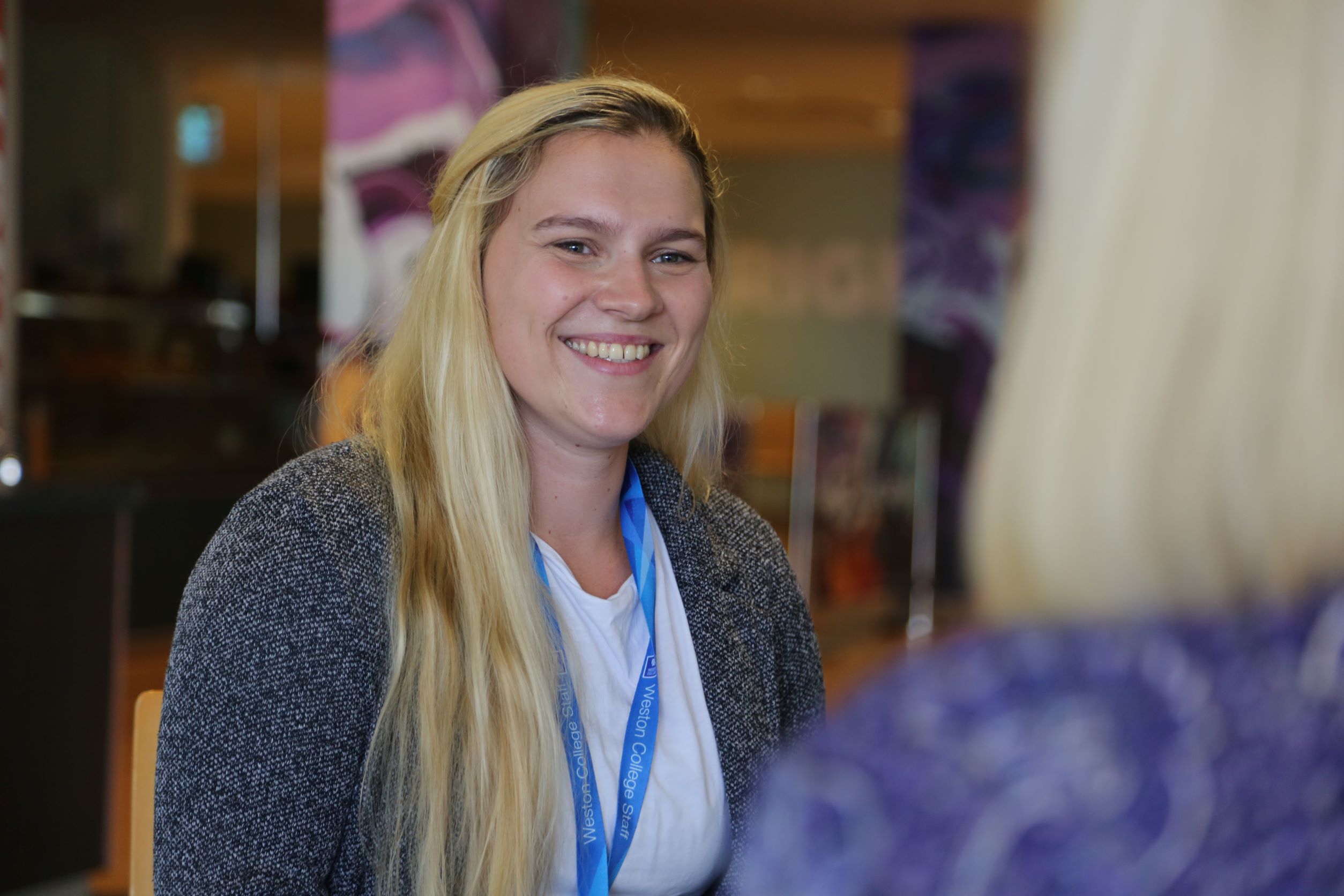 School Liaison team member Georgie