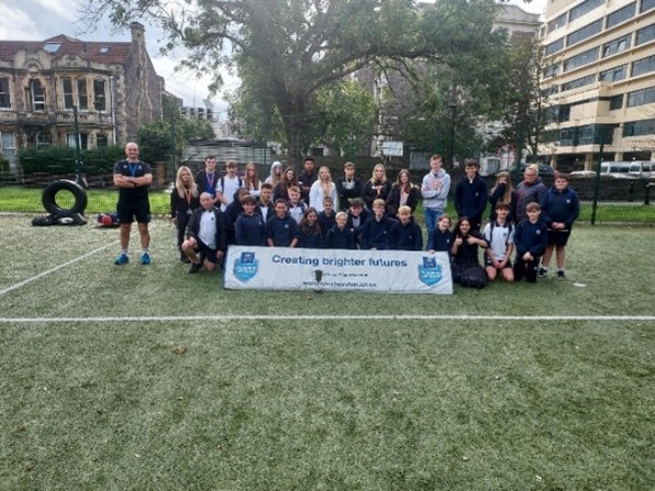 Gordano School and Weston College Students