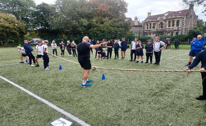 Gordano School and Weston College Students