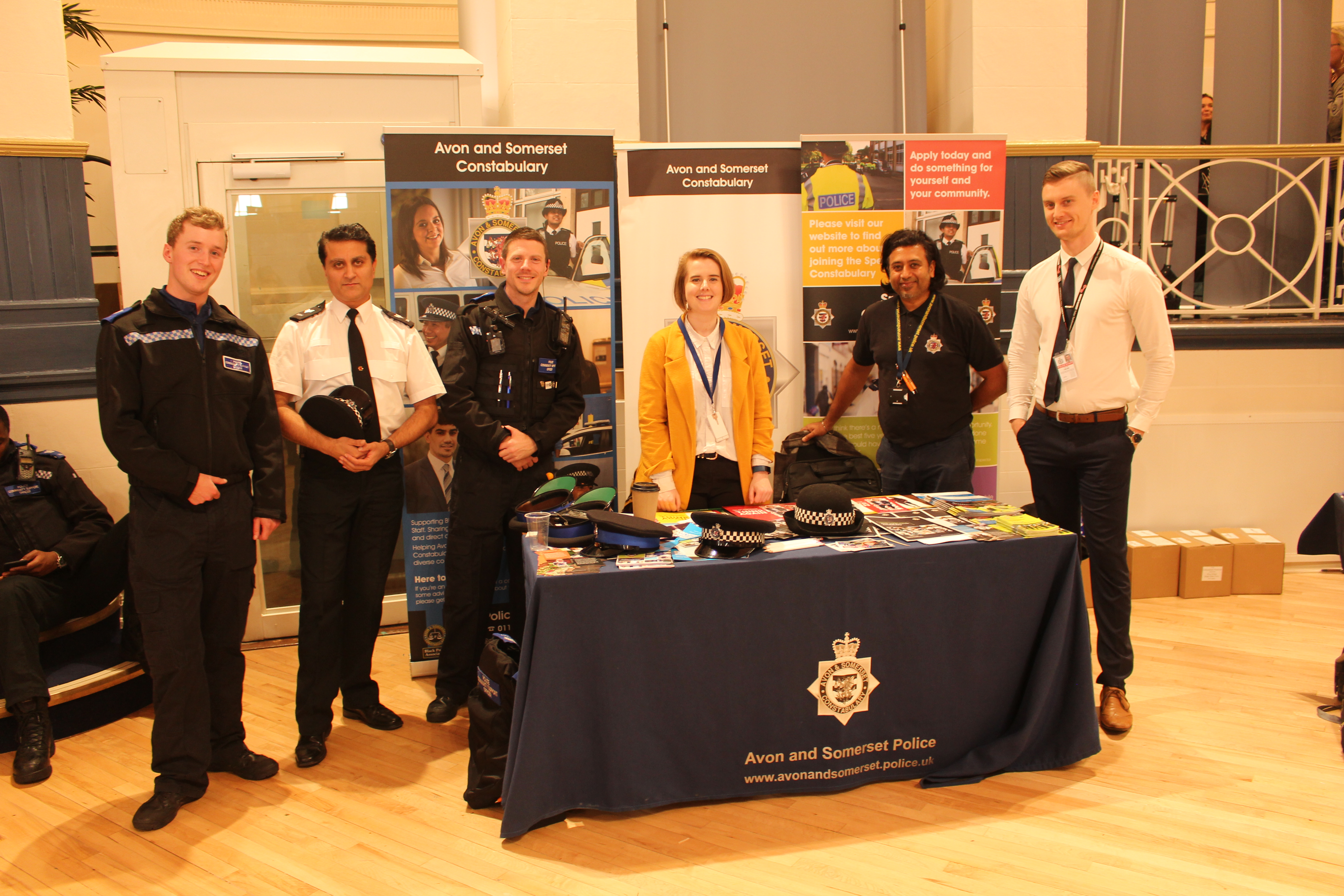 Police at Brighter Futures Fair