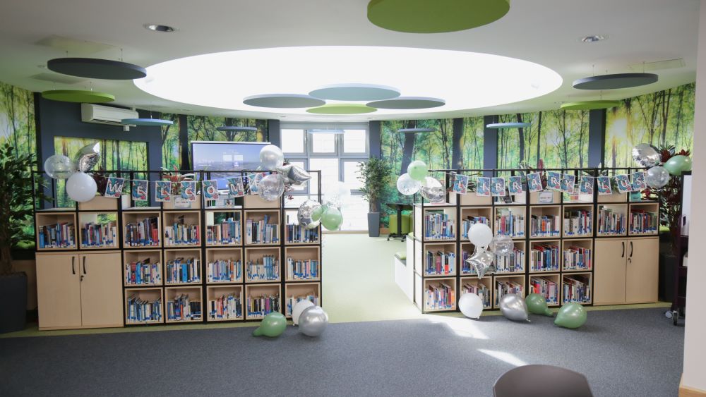 Loxton Library Opening - book cases