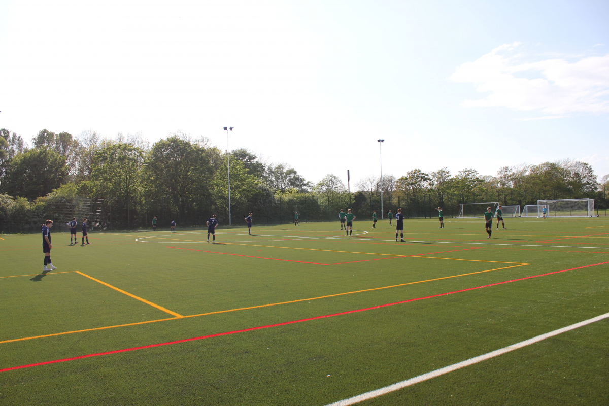 Artificial pitch at the health and active living centre 