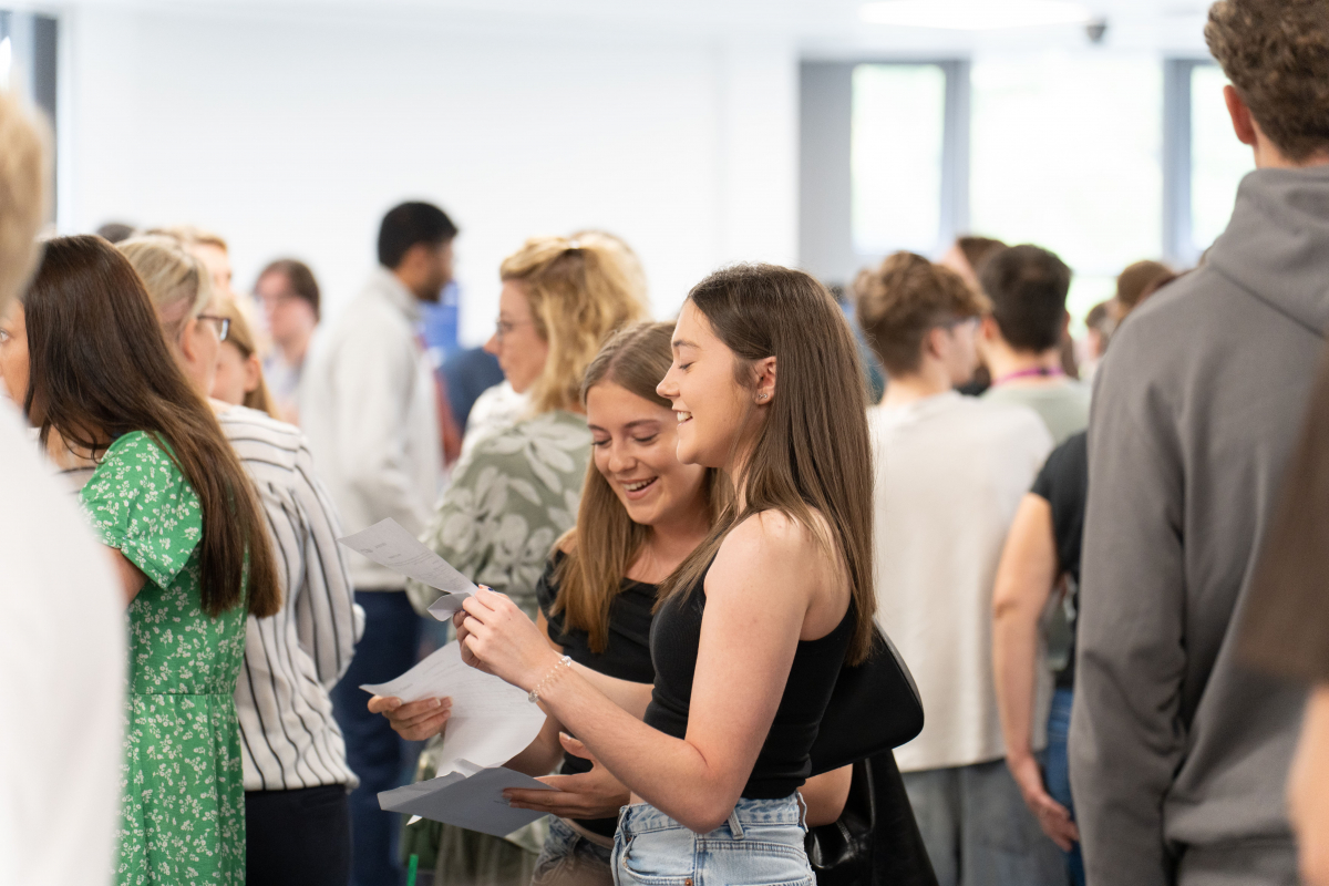 Students Collecting results