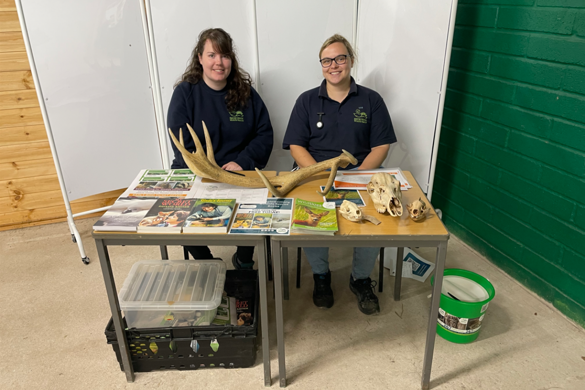 Employers from Secret World Wildlife Rescue smiling