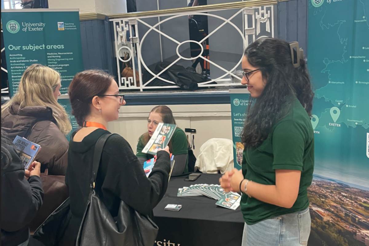 Learners engaging with Exeter University