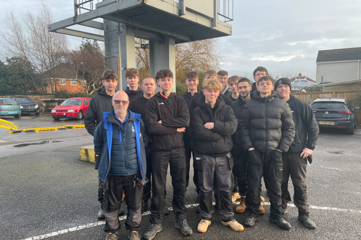 group photo of one of the groups 