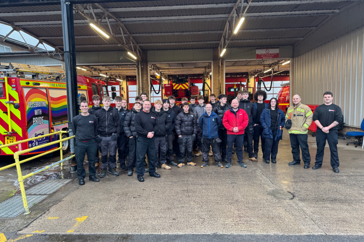 group photo of all the students