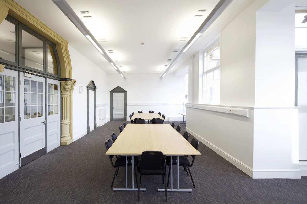 board room inside conference center