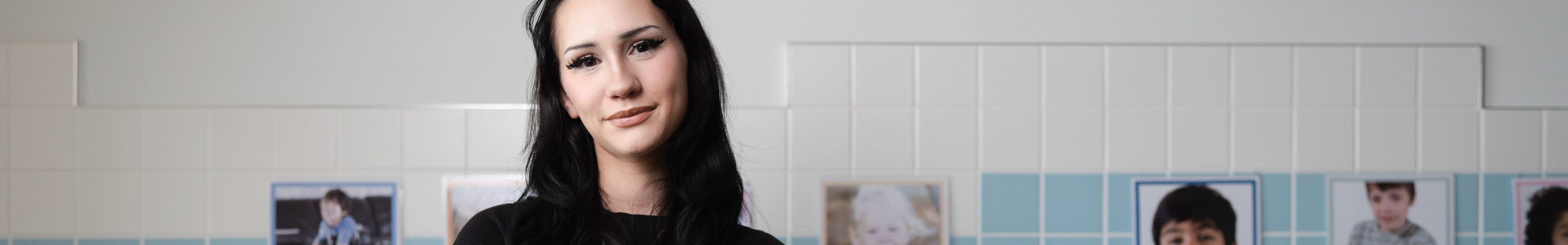 giel posing for photo