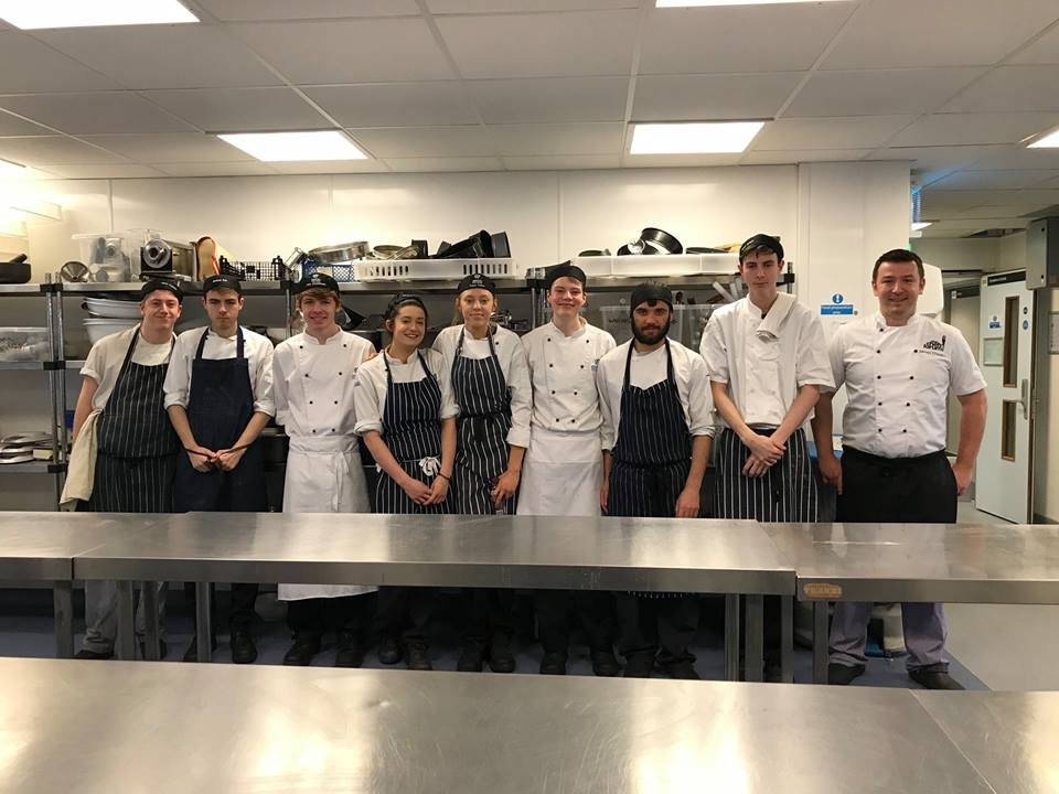 Catering at Weston College