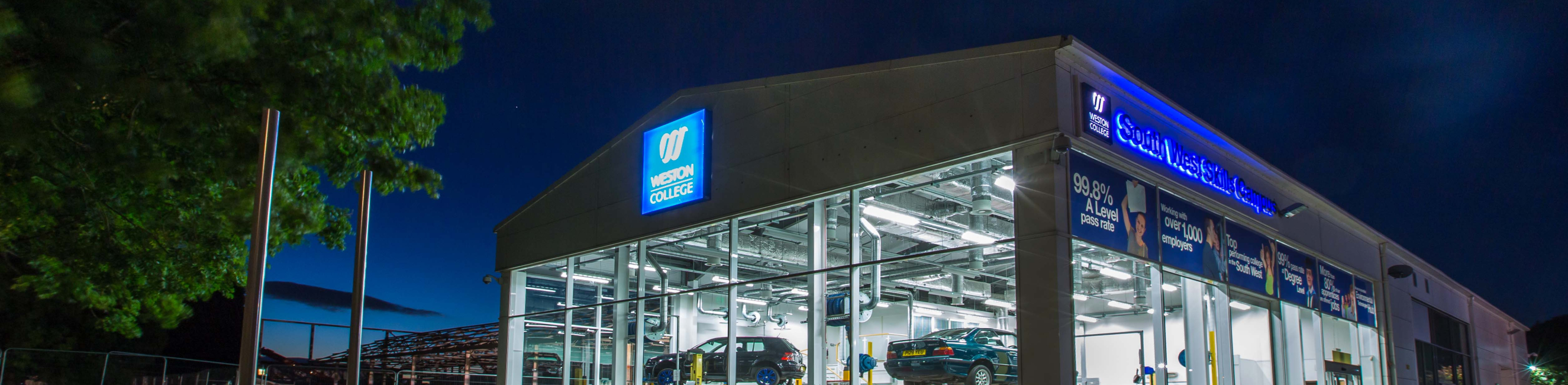 Weston College, Further Education for 16-18 year olds