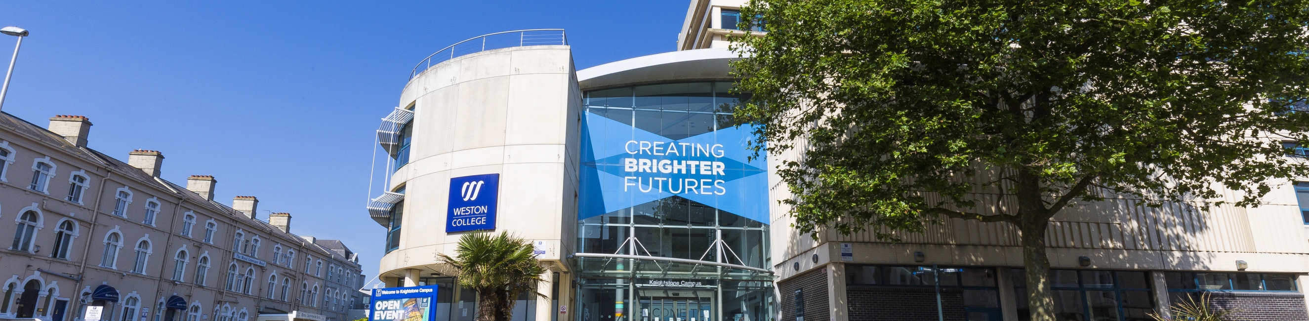 creating brighter futures with Weston College