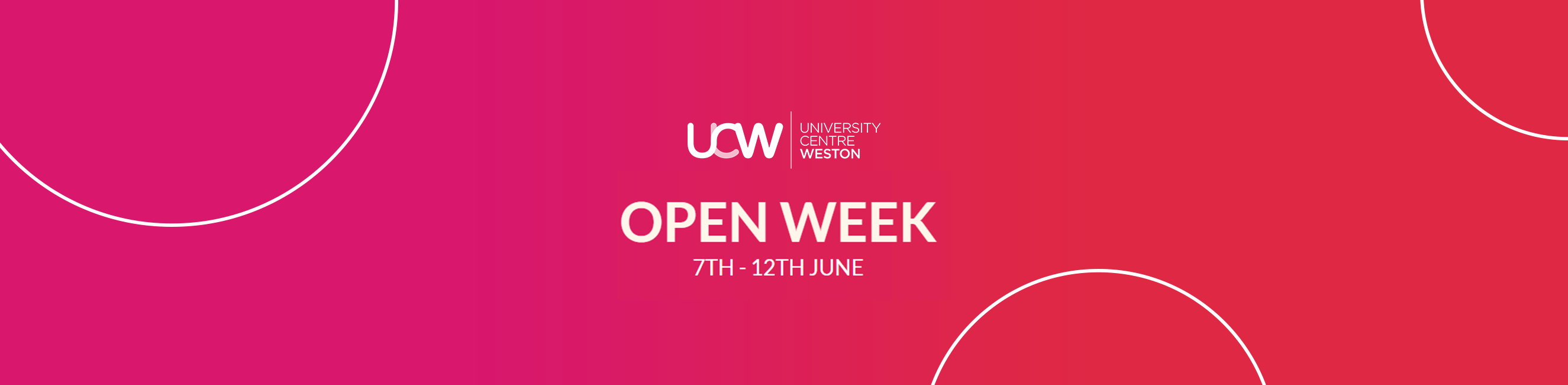 ucw open week for degrees in weston-super-mare near bristol university uwe