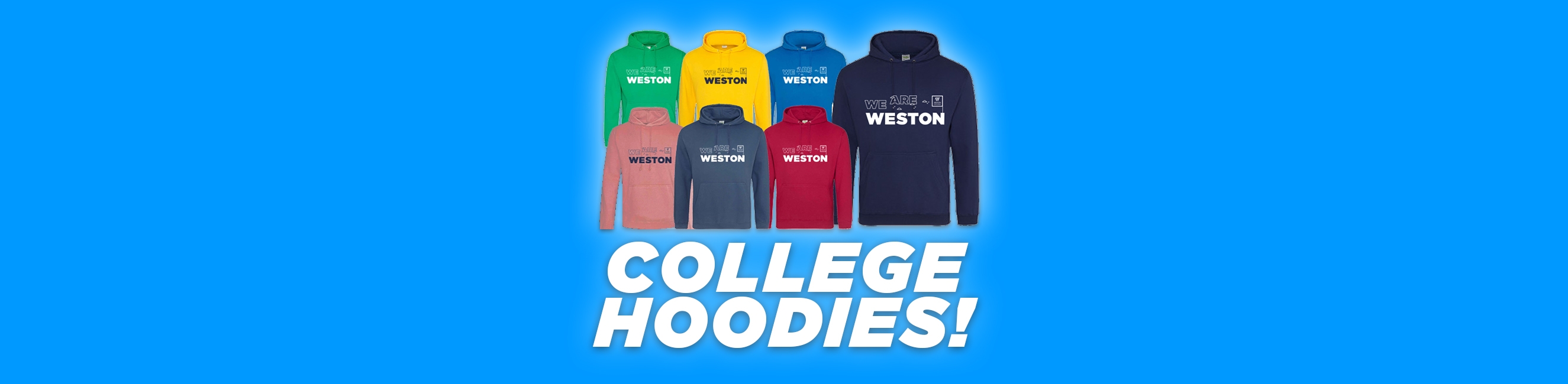 hoodies for weston college students
