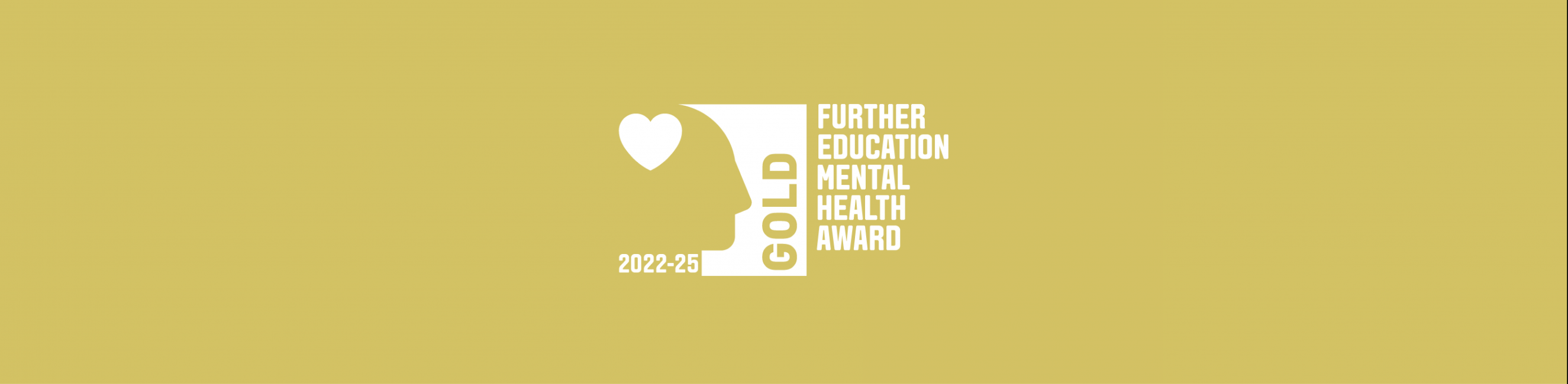 Further Education Mental Health Award logo - winners are Weston College