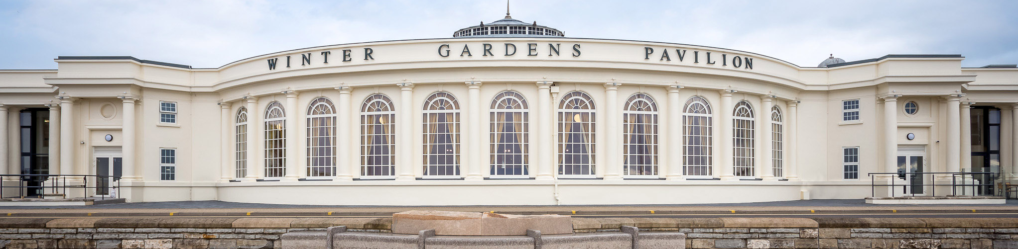 The front of the Winter Gardens
