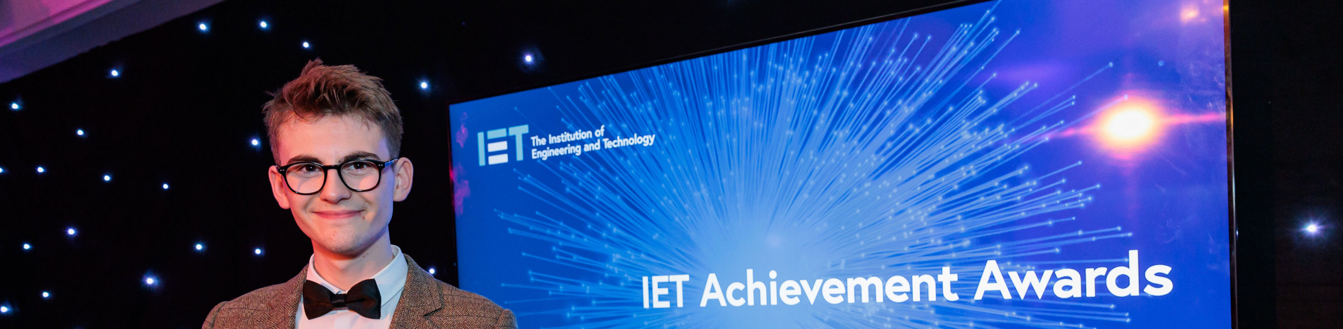 Jared at the IET awards