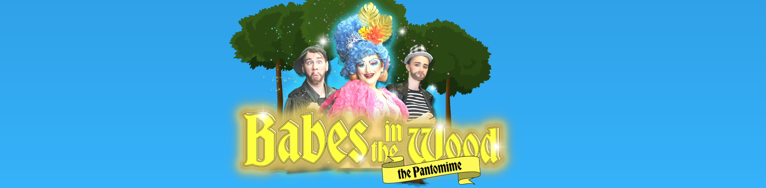 Performing Arts learners performing Babes in the Wood at Blakehay Theatre